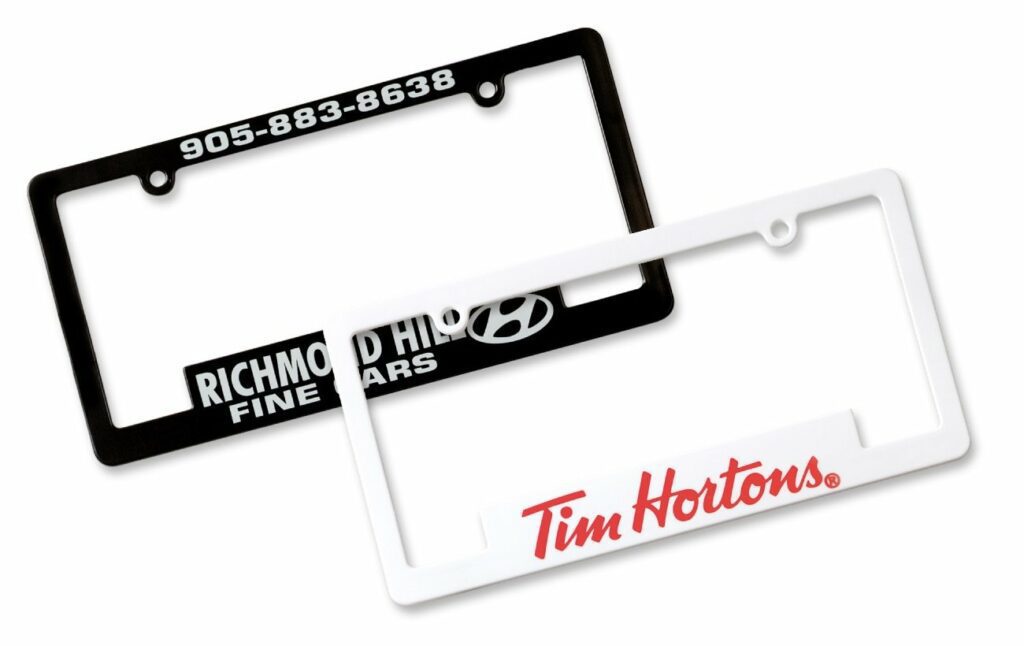 custom license plate Frames